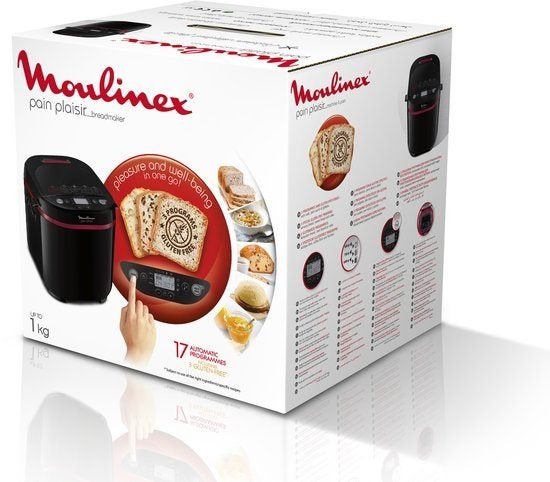Moulinex OW2208 - broodbakmachine - Zwart - 650W, Diversen, Schrijfwaren, N, N, Nieuw, Ophalen of Verzenden