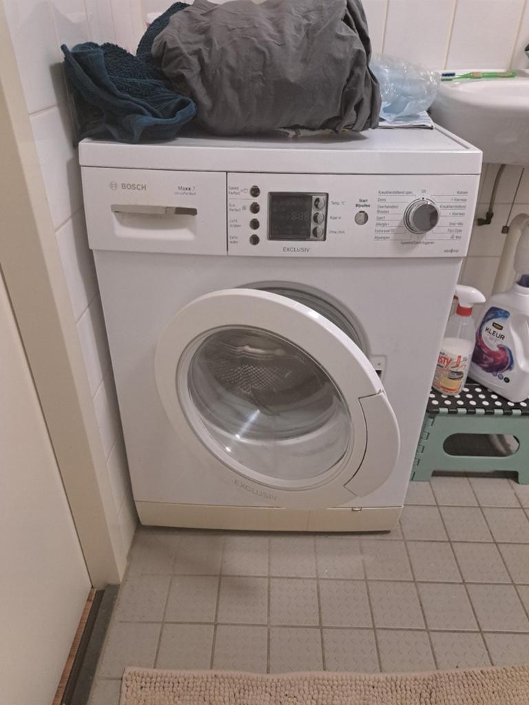 Bosch maxx 7, 6 tot 8 kg, Ophalen, 1200 tot 1600 toeren, 85 tot 90 cm