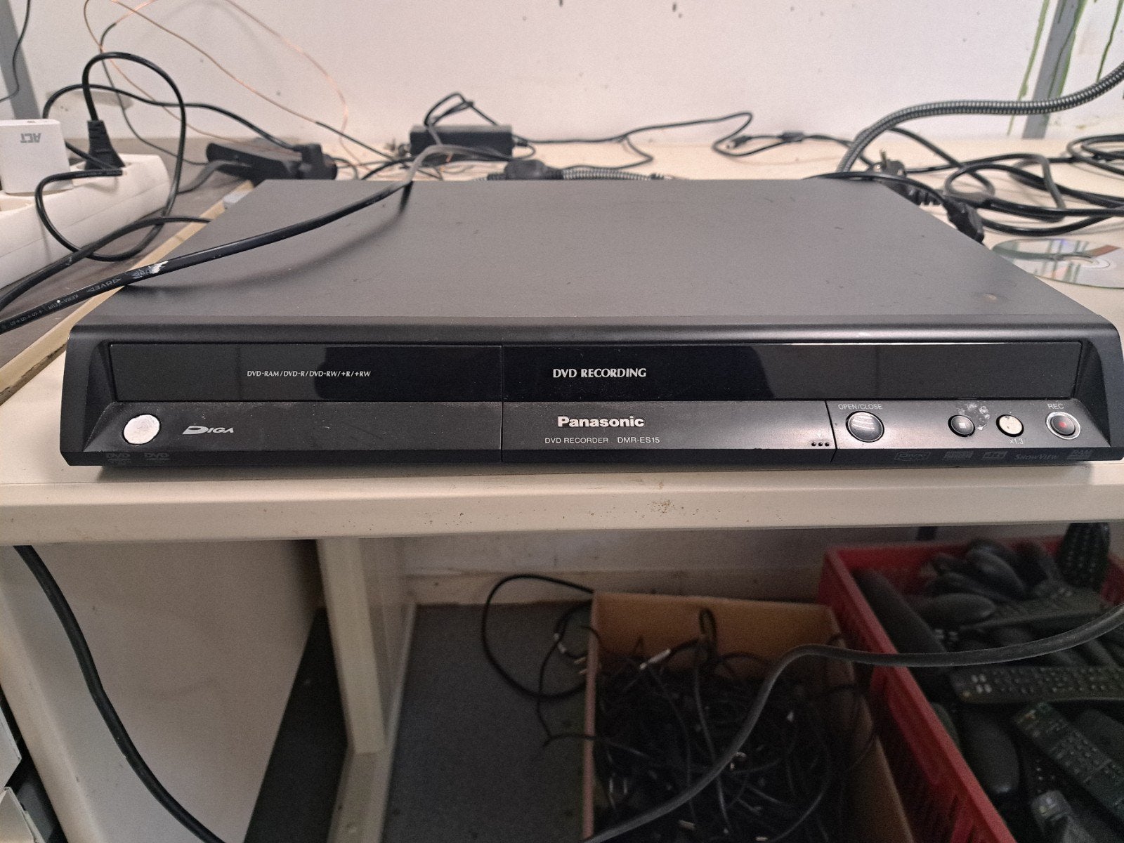 Panasonic DVD Recorder DMR-ES15 - DVD Speler, Ophalen, Gebruikt, Dvd-recorder, Panasonic