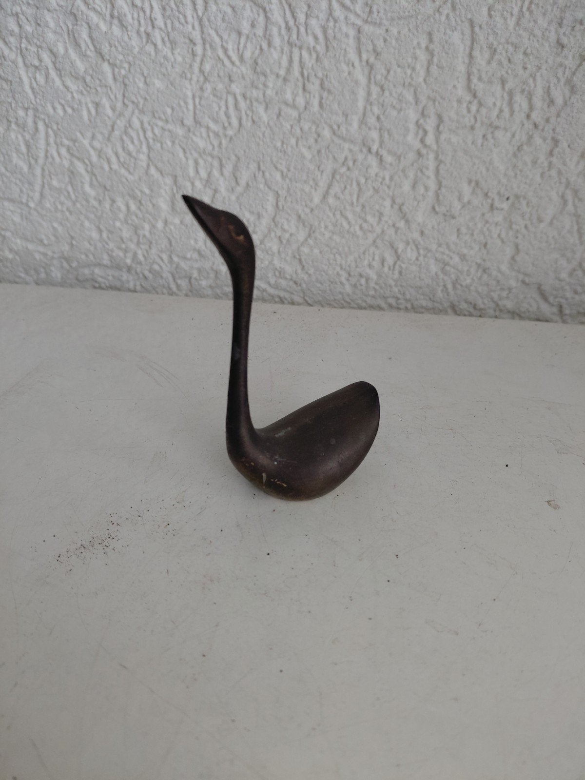 Koperen / messing zwaan, Ophalen of Verzenden