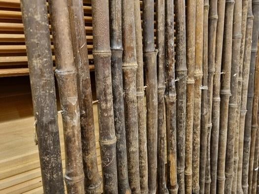 4 stuks bamboemat op rol 180x180 cm, Ophalen, 150 tot 200 cm, Nieuw, 150 tot 200 cm