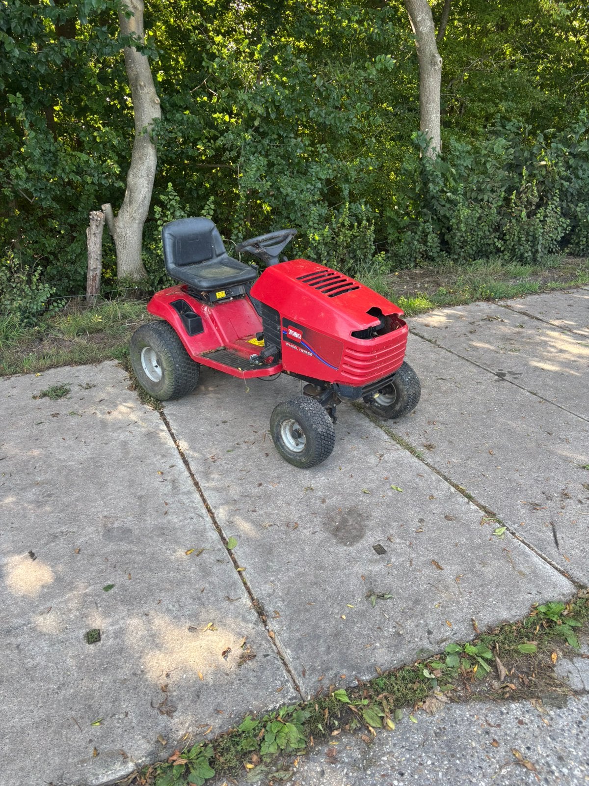 (Ex) zitmaaier toro, Ophalen, Toro, Gebruikt, Elektrische starter