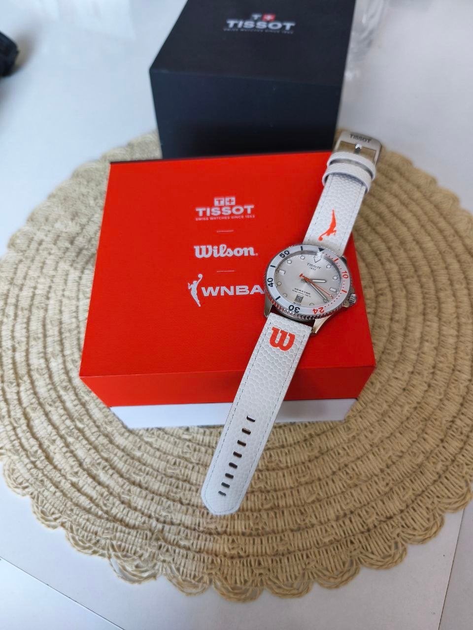 Tissot Seastar Wilson Wnba Horloge, Ophalen of Verzenden, Zo goed als nieuw, Staal, Overige merken