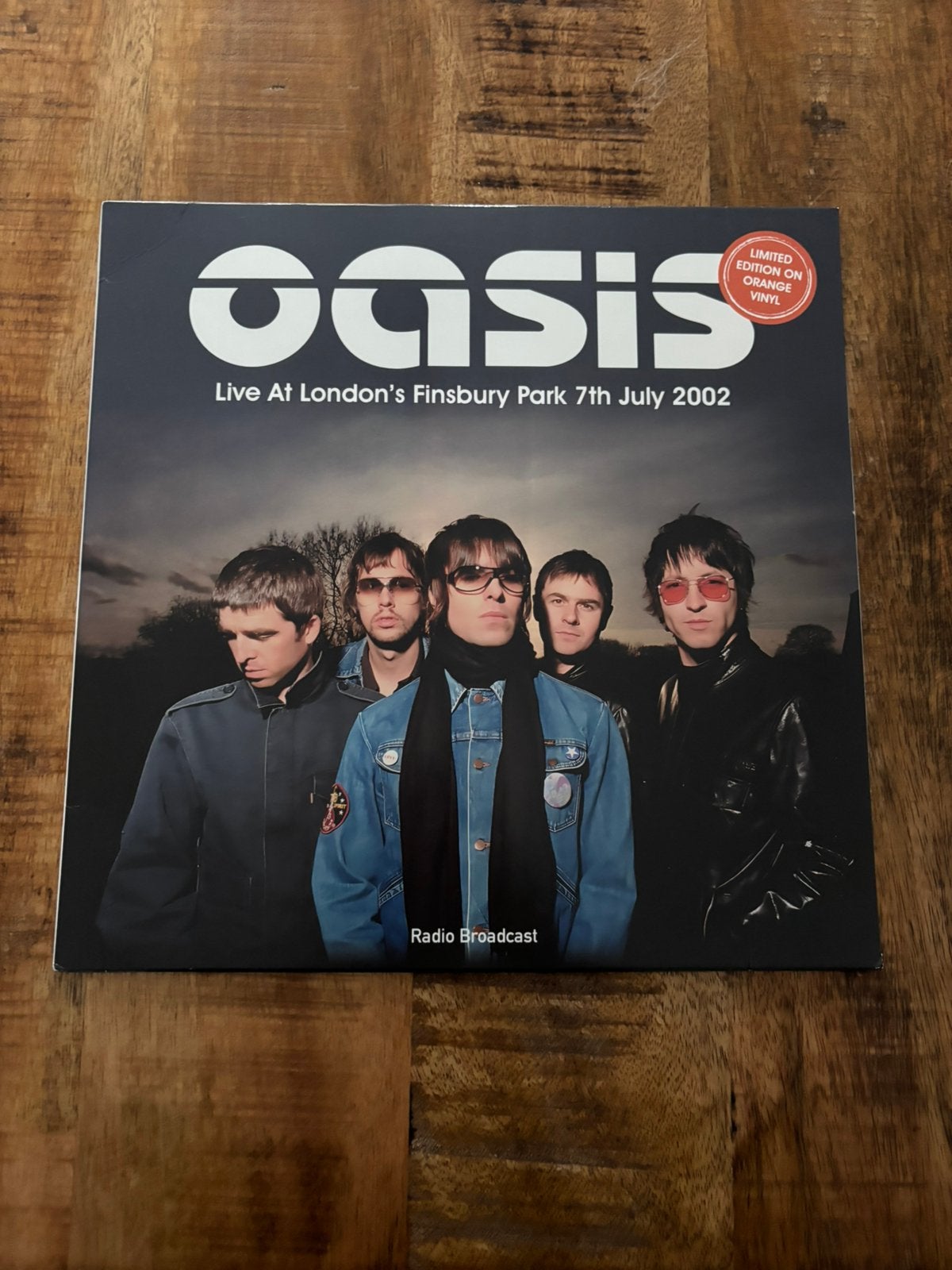 Oasis live at london LP , limited edition oranje vinyl, Verzenden, Zo goed als nieuw, 12 inch, Poprock