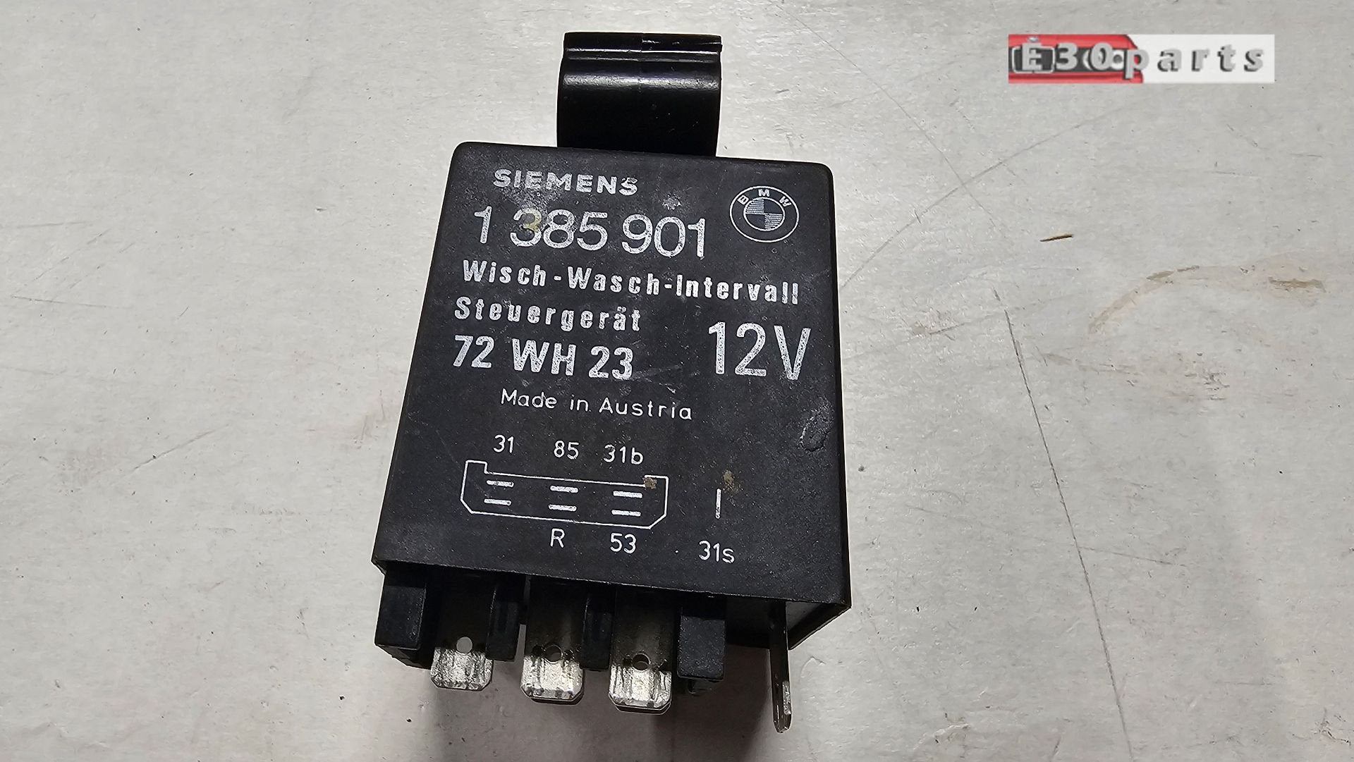 Ruitenwisser relais achterwisser  BMW 3 / 5 serie E30 E34 61, Gebruikt, -, Ophalen of Verzenden, -