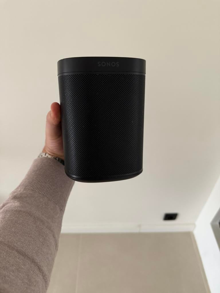 Sonos one set gen 2 ( 2 stuks ), Rond, Ophalen of Verzenden, Zo goed als nieuw, Aardewerk