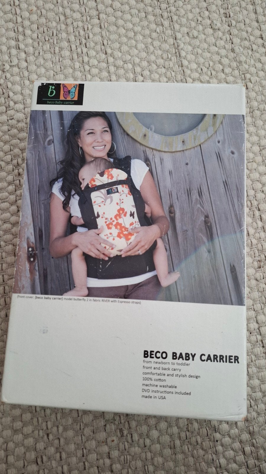 Beco Baby Carrier Draagzak - Voor en Achter Dragen, Kinderen en Baby's, Babydragers en Draagdoeken, Overige merken, Buik of Rug