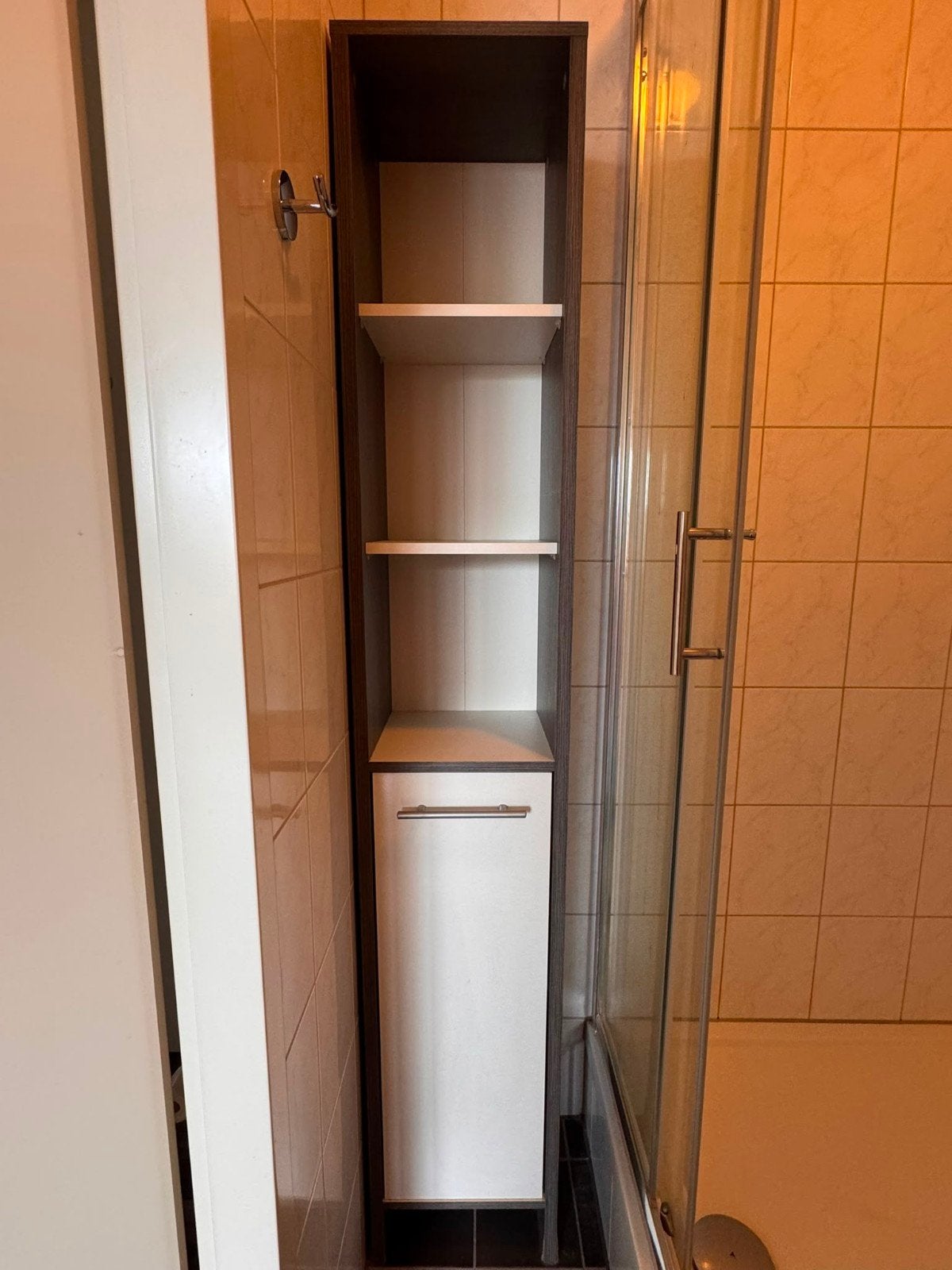 Badkamer kastje, Huis en Inrichting, Badkamer | Badkamermeubels, Ophalen, (Half)hoge kast, Minder dan 50 cm, 150 tot 200 cm