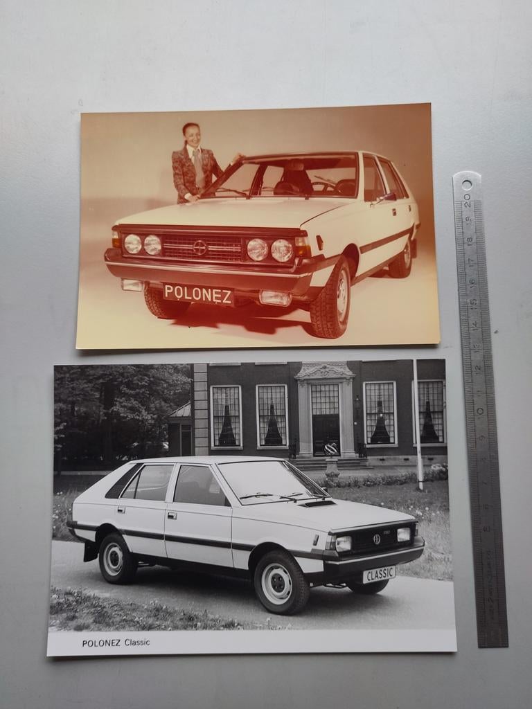 FSO Polonez Classic persfoto 2x (149), Verzamelen, Automerken, Motoren en Formule 1, Zo goed als nieuw, Auto's, Ophalen of Verzenden