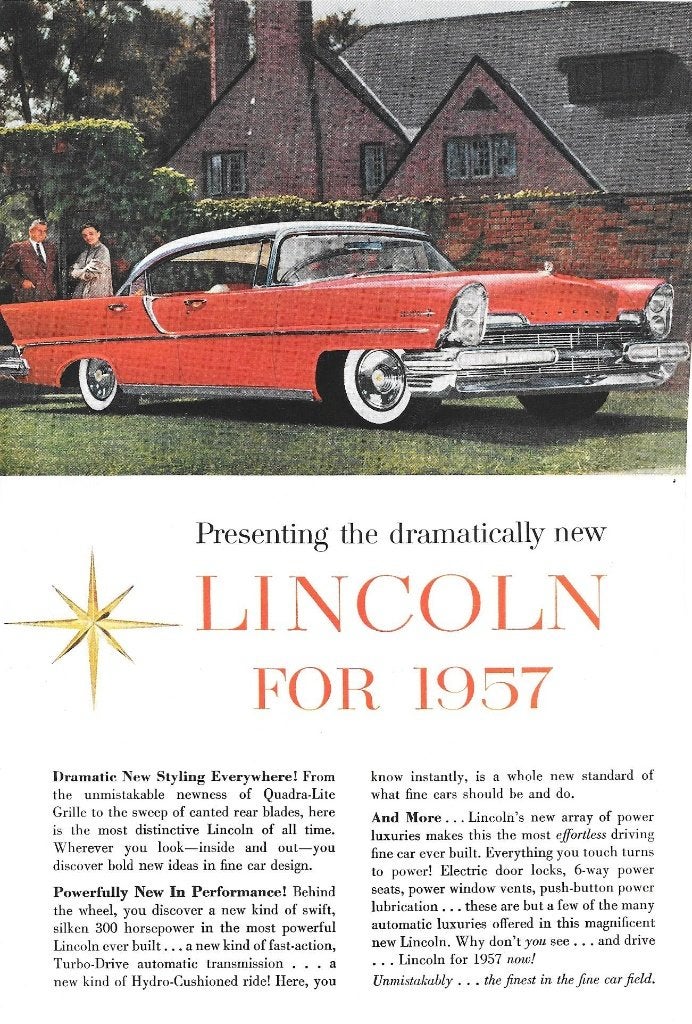 LINCOLN 1957, Ophalen of Verzenden, Gelezen, Overige merken