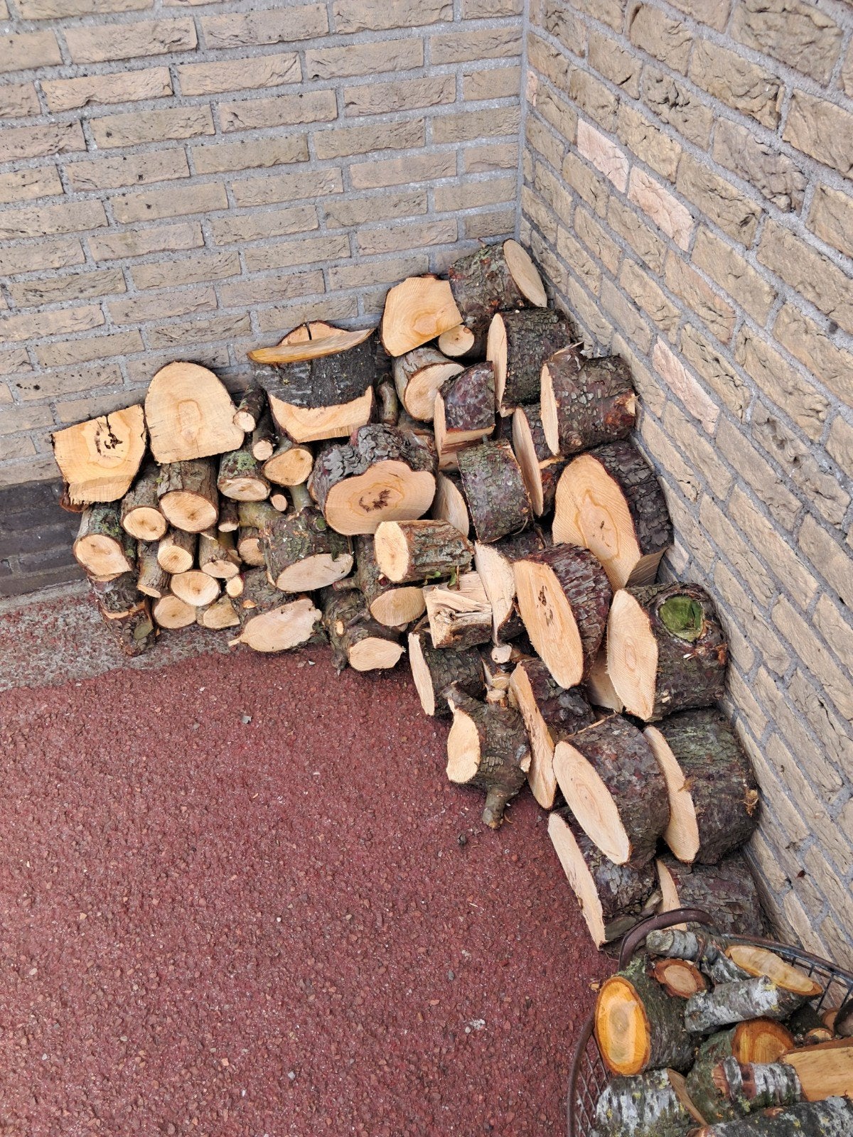 haardhout/kachelhout, Minder dan 3 m³, Ophalen, Overige houtsoorten, Blokken