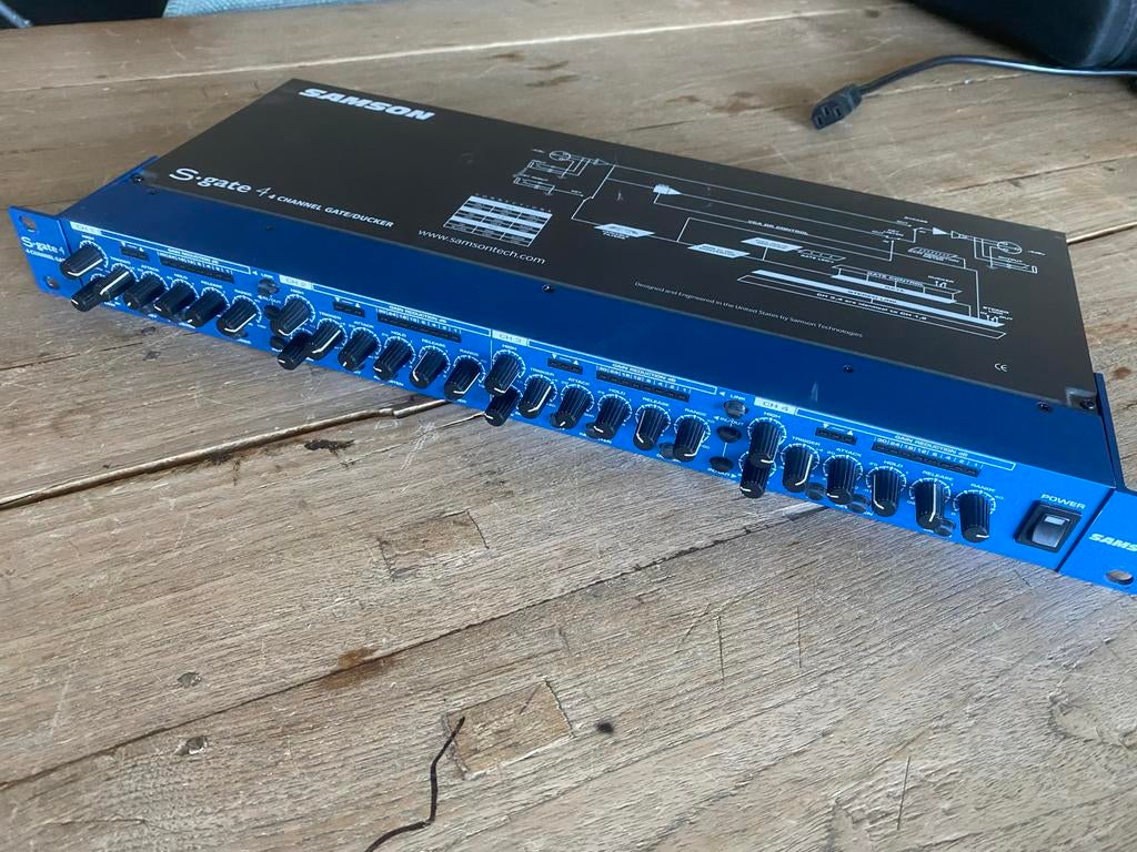 Samson S-Gate 4-Channel Gate / Ducker - Nieuwstaat, Overige typen, Ophalen of Verzenden, Zo goed als nieuw, Nvt