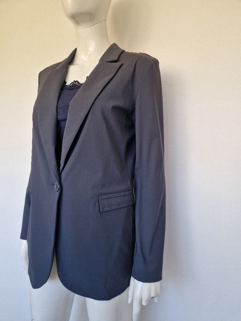 Studio Anneloes blazer. Maat S. Grijs/travelstof, Studio Anneloes, Nijmegen, Ophalen of Verzenden, Zo goed als nieuw