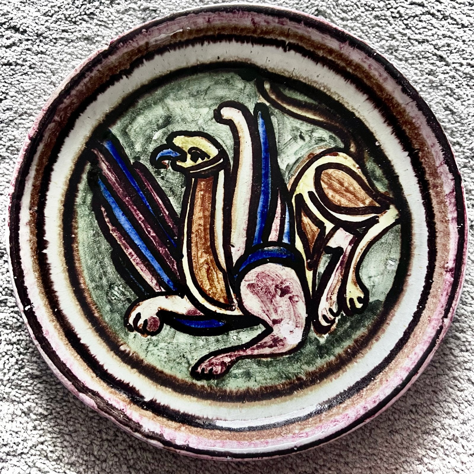 Vintage Portugees wandbord - Porches Pottery Algarve, Ophalen