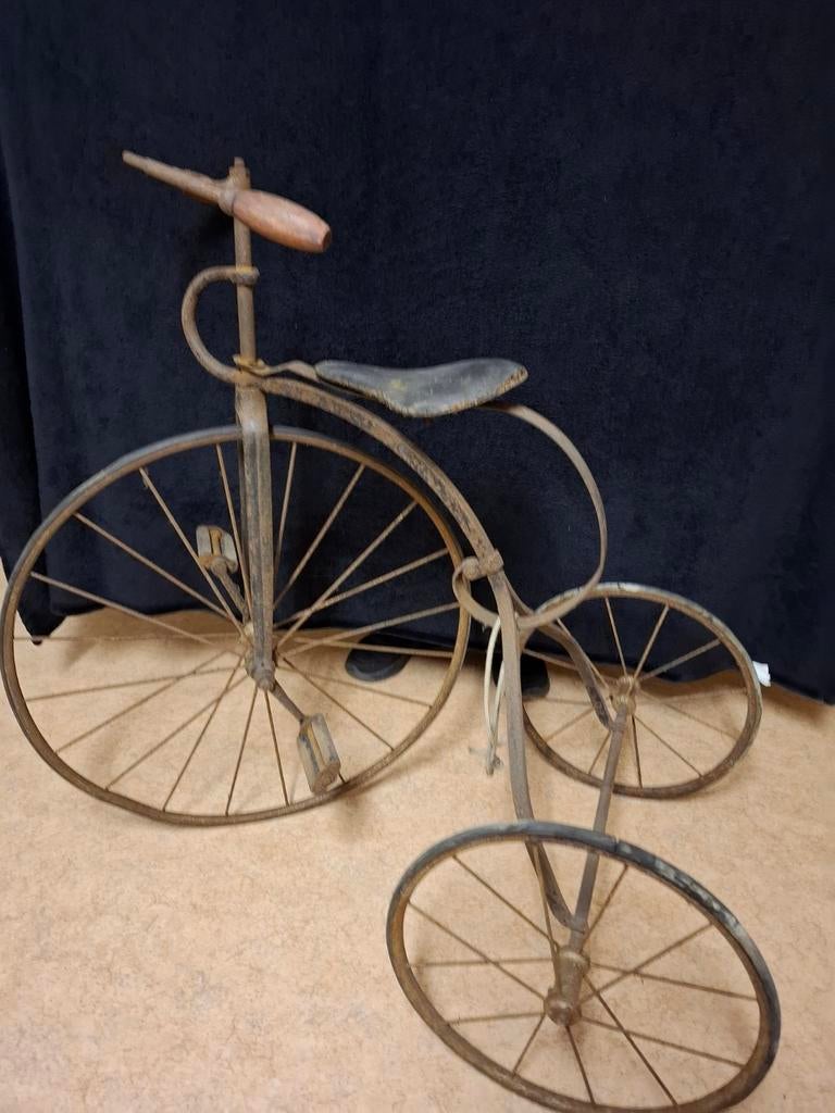 Antieke driewieler - Decoratief item, Ophalen of Verzenden
