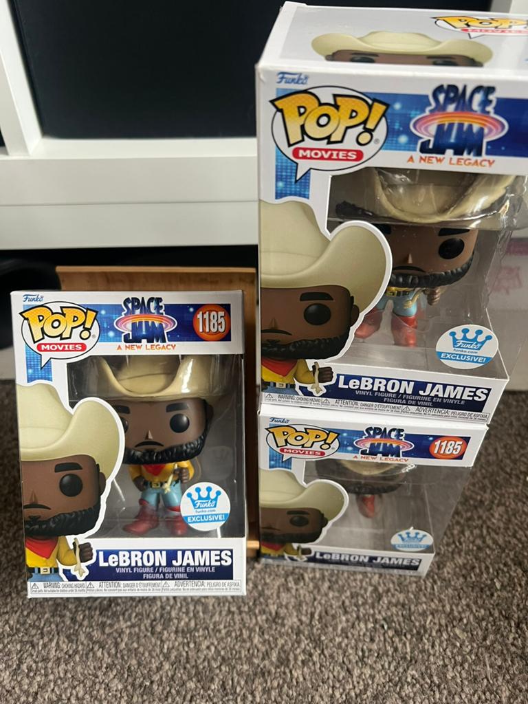 Funko Pop Space Jam Lebron James Exclusive, Ophalen of Verzenden, Zo goed als nieuw