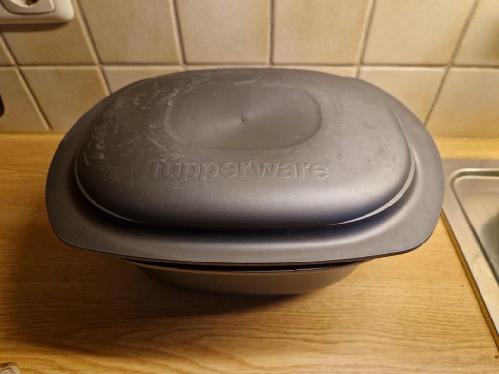 Tupperware schaal voor oven magnetron 3.5L, Huis en Inrichting, Keuken | Tupperware, Ophalen of Verzenden, Gebruikt, Schaal