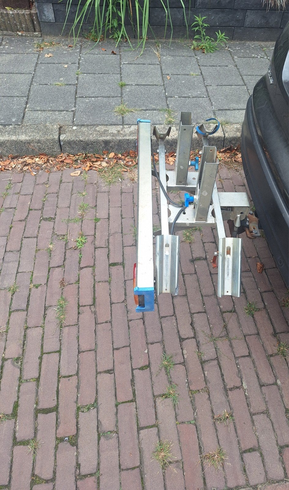 Gebruikte trekhaak fietsendrager voor 2 fietsen, Auto diversen, Ophalen, Gebruikt, Trekhaakdrager