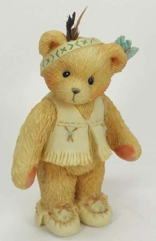 Cherished teddies Wyatt, Ophalen of Verzenden, Zo goed als nieuw, Beeldje, Cherished Teddies