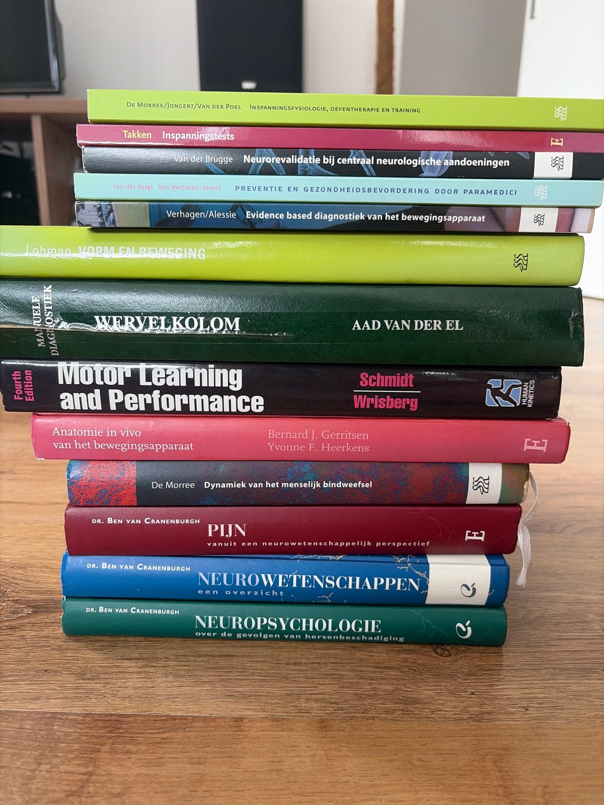fysiotherapie boeken, Boeken, Ophalen of Verzenden, Beta, Gelezen, HBO