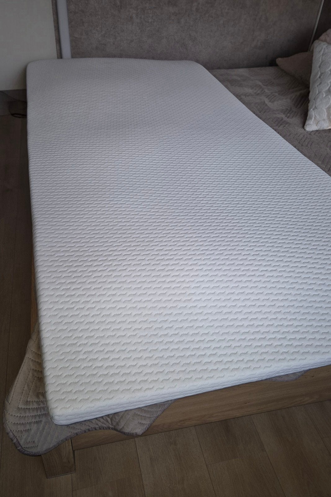 Wellpur Frya Topmatras 90x200 cm, Ophalen, 90 cm, Eenpersoons, Nieuw