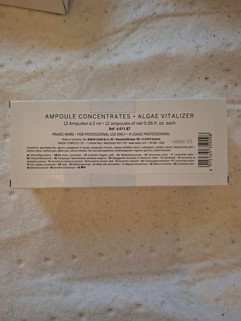 Babor Ampul Concentraten Algae Vitalizer (12x2ml), Verzenden, Nieuw