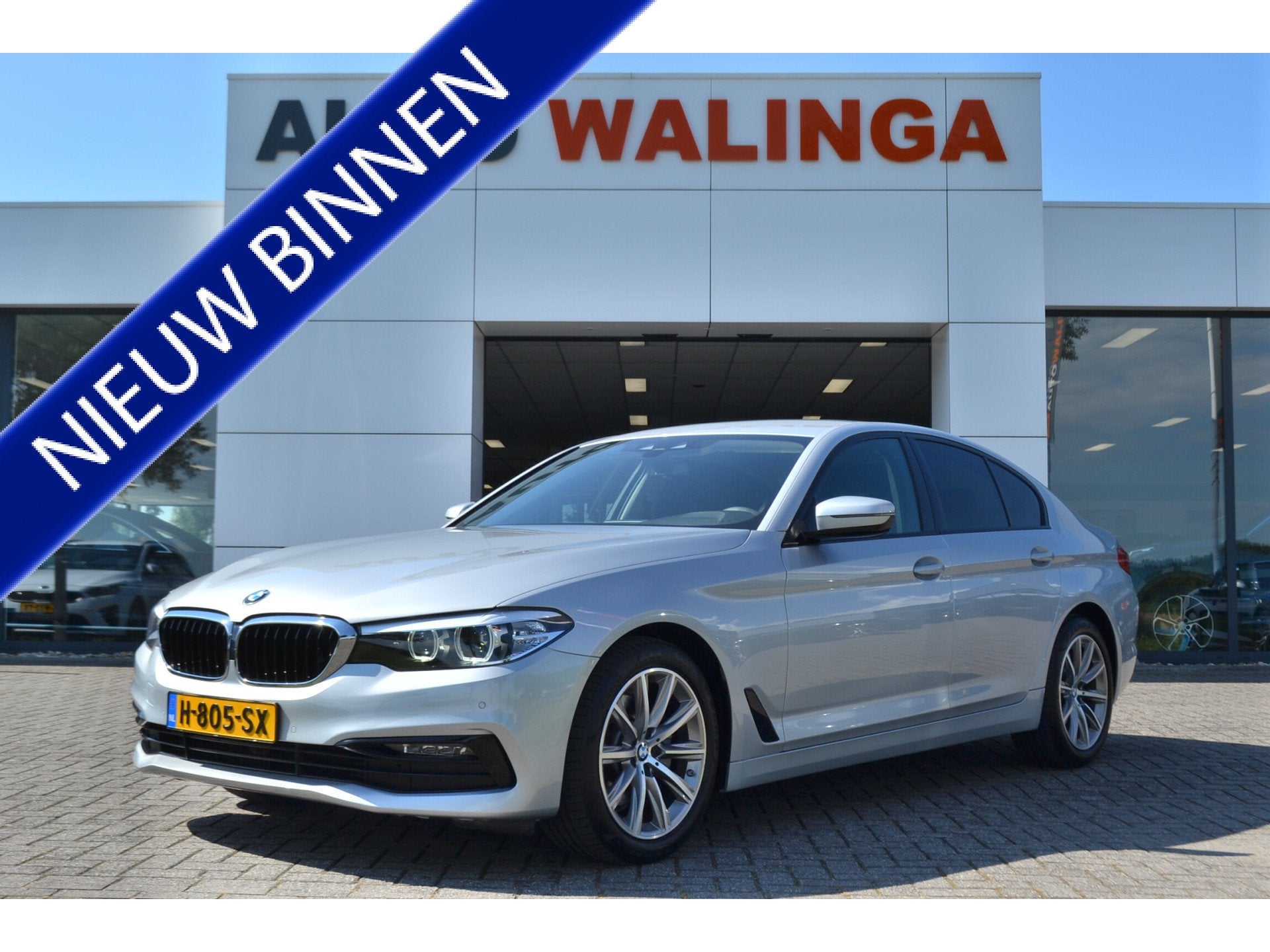 BMW 5 Serie 520i Sportline | Achteruitrij Camera | Stoelverw, Automaat, 1998 cc, Achterwielaandrijving, Gebruikt