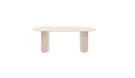FÉST Plateau eettafel 200x90 sand Beige | Van €1599, Nieuw, Fést Amsterdam, Fést Amsterdam, 150 tot 200 cm
