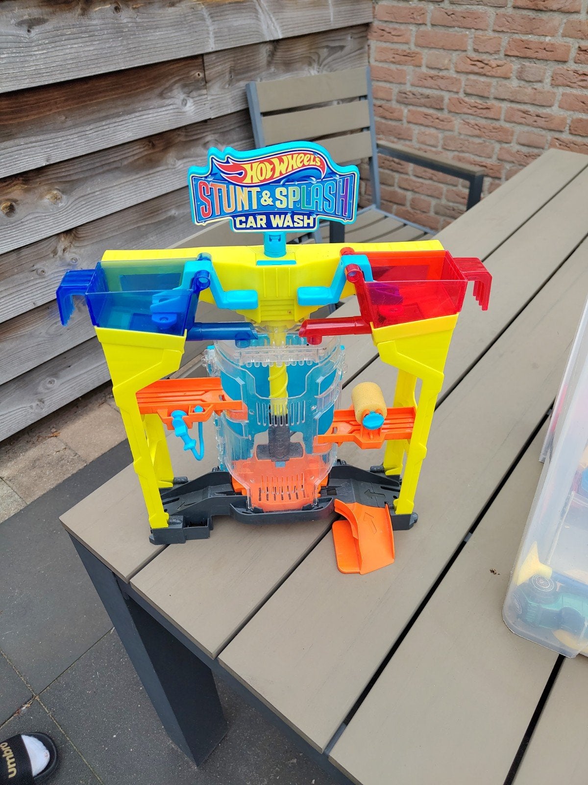Hot Wheels Stunt & Splash Car Wash Wasstraat, Ophalen of Verzenden, Gebruikt, Jongen of Meisje