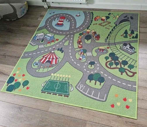 Auto vloerkleed ikea, Kinderen en Baby's, Ophalen, Zo goed als nieuw