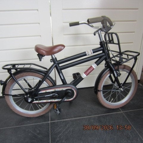 TE KOOP ZO GOED ALLES NIEUWE KINDERFIETS JONGENS WIELMAAT 16, Fietsen en Brommers, Ophalen, Terugtraprem, 16 tot 20 inch, Alpina