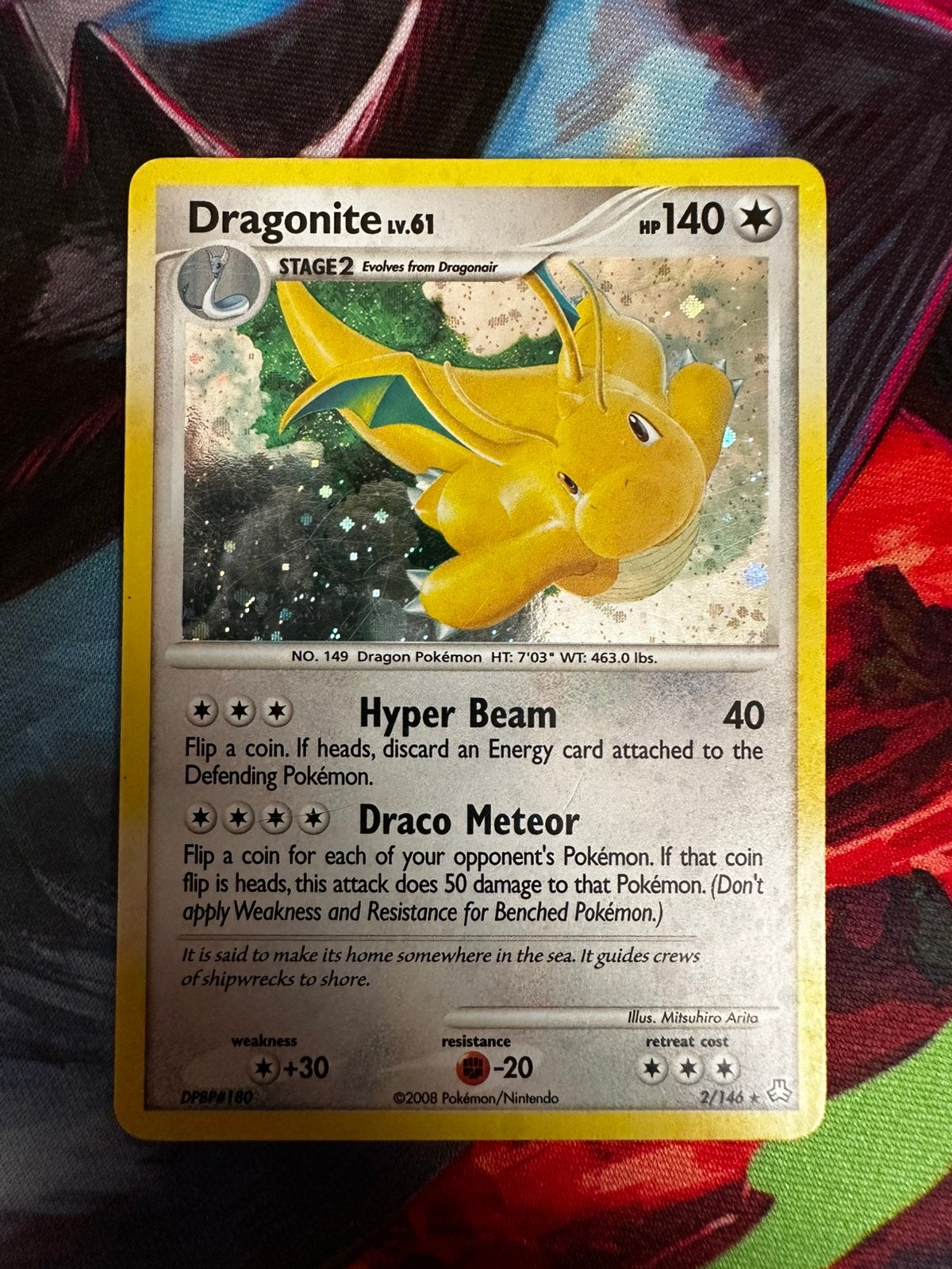 Dragonite #2 - Legends Awakened - Excellent, Hobby en Vrije tijd, Verzamelkaartspellen | Pokémon, Ophalen of Verzenden, Zo goed als nieuw