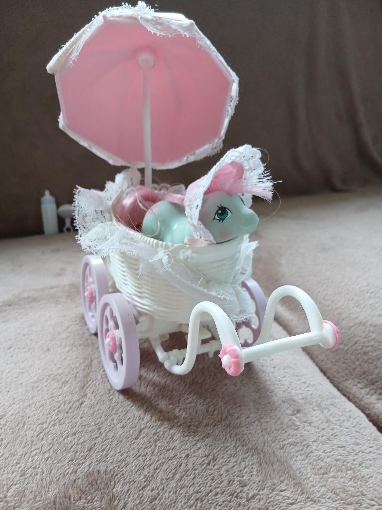 My Little Pony Baby Buggy met Baby Cuddles, Ophalen of Verzenden, Zo goed als nieuw