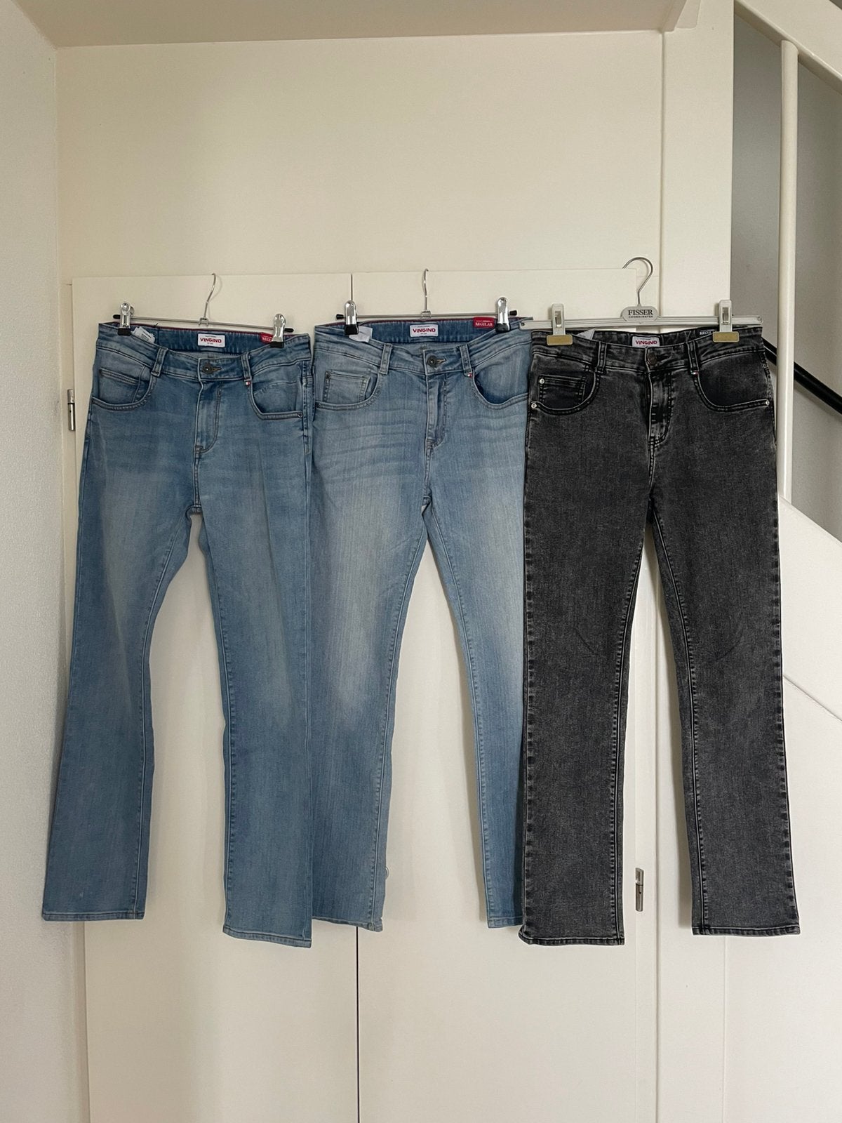 3x Vingino Regular Jeans Jongens; Maat 14/164, Ophalen of Verzenden, Zo goed als nieuw