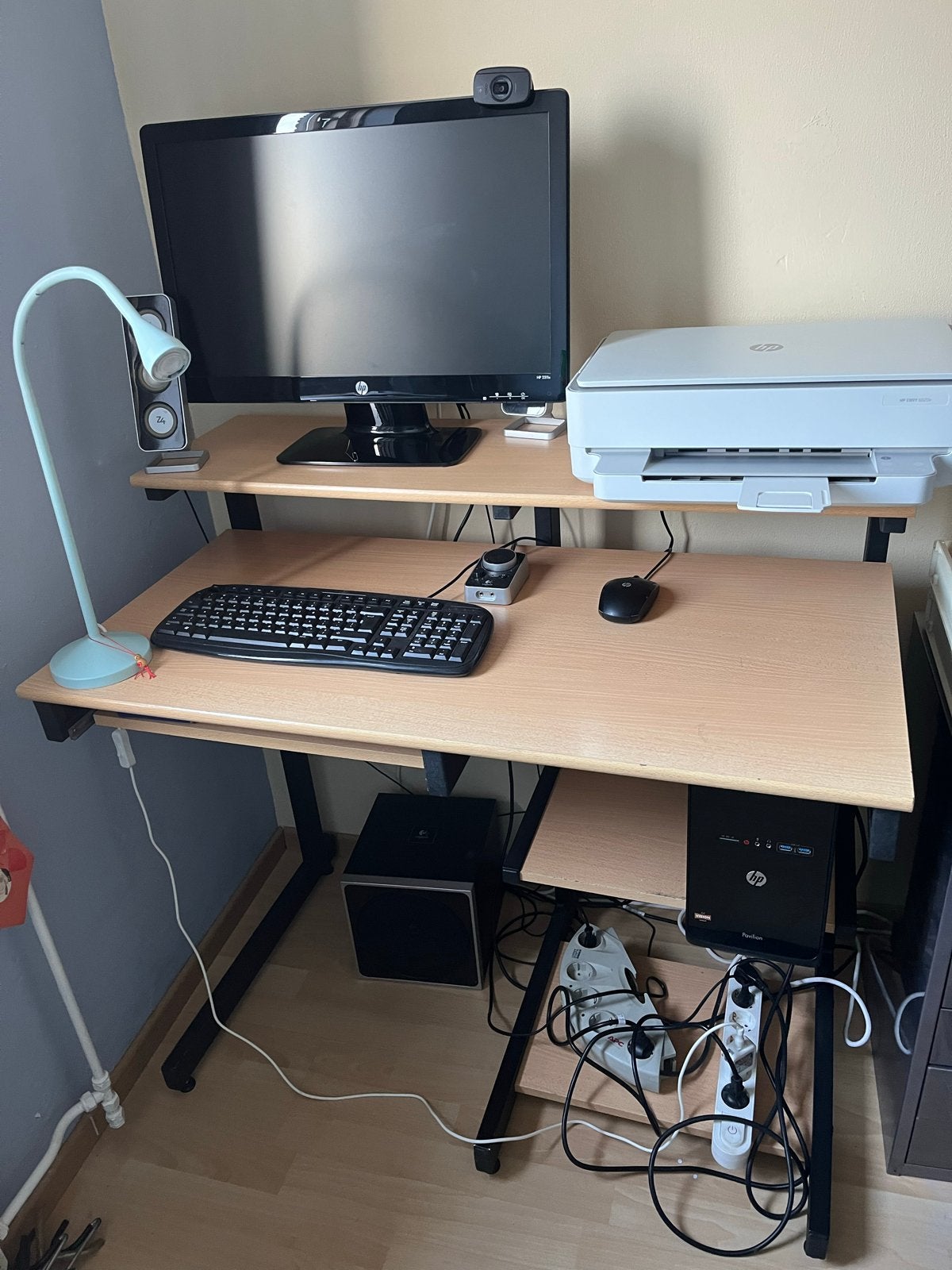 Computerbureau, Ophalen, Gebruikt, 70 tot 120 cm