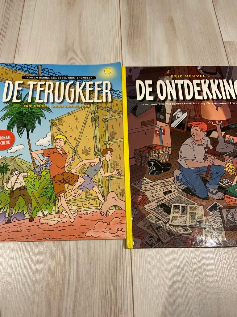De Terugkeer & De Ontdekking (hc)- Eric Heuvel stripboeken, Boeken, Stripboeken, Zo goed als nieuw, Meerdere stripboeken, Ophalen of Verzenden