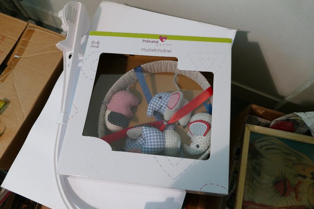 muziekmobiel Prénatal, Kinderen en Baby's, Ophalen of Verzenden, Zo goed als nieuw, Mobiel