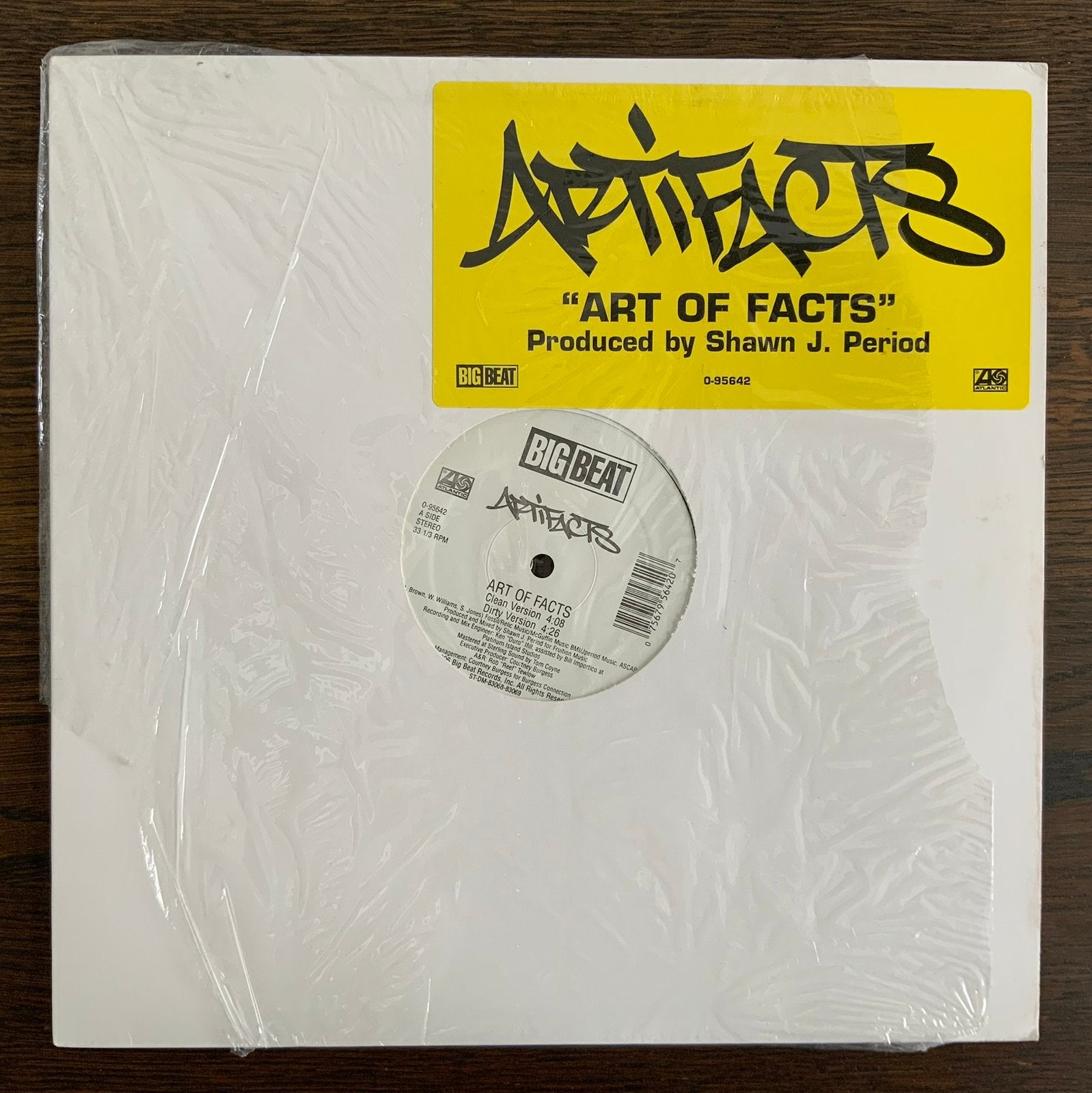 Artifacts - Art Of Facts (12"), Ophalen of Verzenden, Zo goed als nieuw, 12 inch