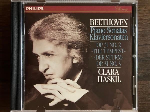 Beethoven - Piano sonatas 17 18 Clara Haskil cd Philips, Ophalen of Verzenden, Classicisme, Zo goed als nieuw, Overige typen