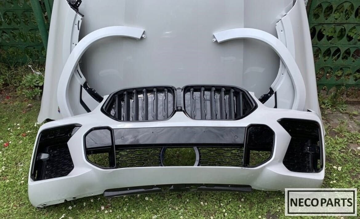 BMW X6 G06 COMPLEET VOORKOP BUMPER KOPLAMP OP AANVRAAG!!, Gebruikt, -, Ophalen of Verzenden, Achter