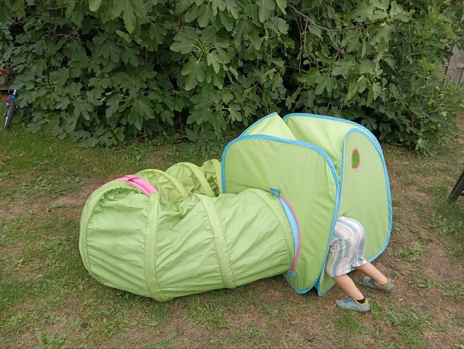 ikea kruiptunnel, Ophalen, Gebruikt
