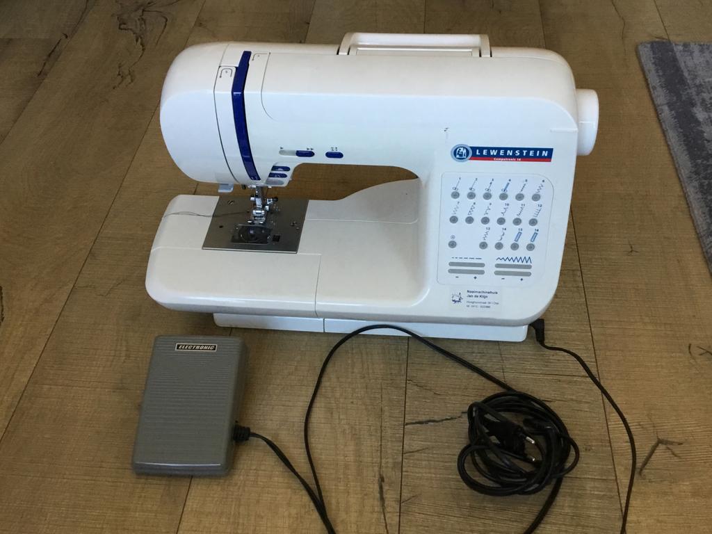 Lewenstein Computronic 16 Naaimachine - Zo goed als nieuw, Ophalen of Verzenden, Zo goed als nieuw, Naaimachine, Lewenstein