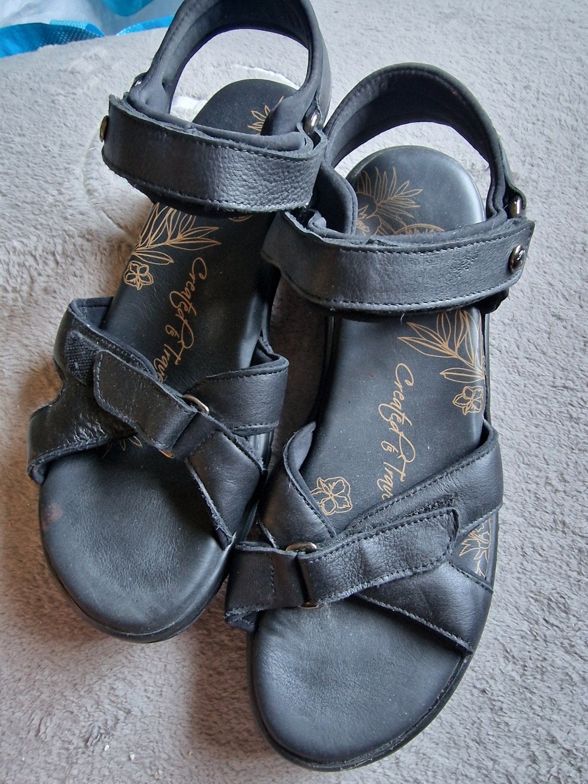 Panama Jack sandalen maat 40, Ophalen, Zwart, Sandalen of Muiltjes, Zo goed als nieuw