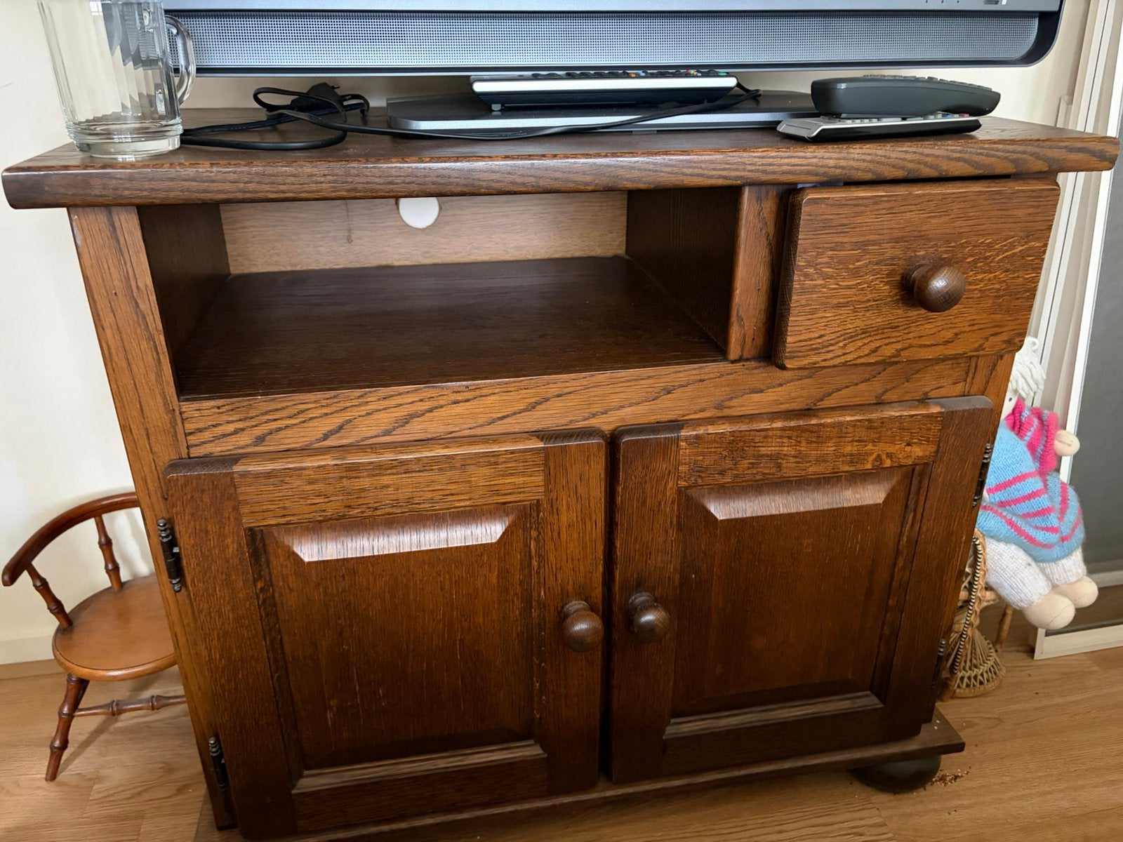 Vintage tv meubel, Ophalen, Gebruikt