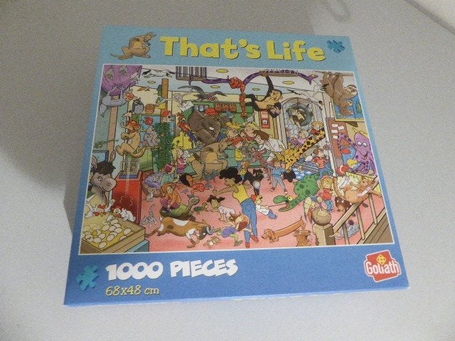 puzzel That’s Life Dierenwinkel 371423, Ophalen of Verzenden, 500 t/m 1500 stukjes, Zo goed als nieuw, Legpuzzel