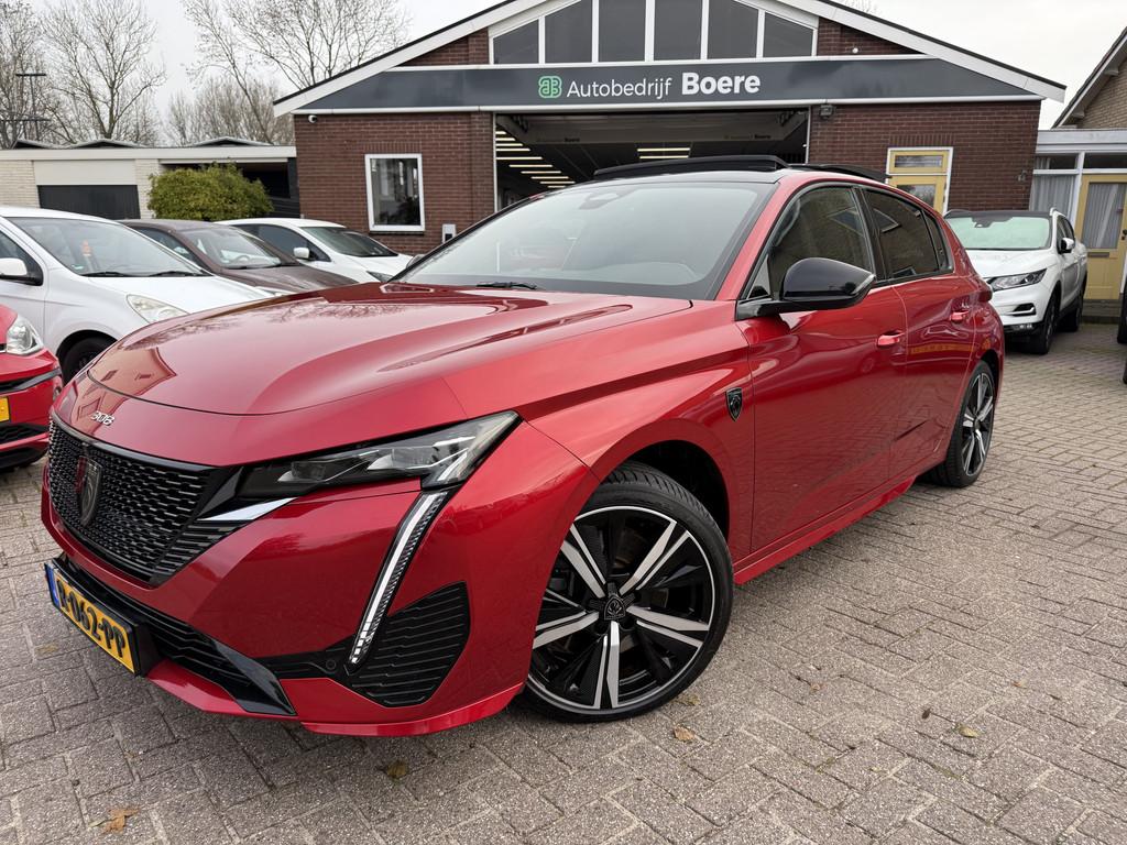 Peugeot 308 1.6 HYbrid 180 GT Pack Business Vol Opties!, Auto's, Peugeot, Gebruikt, 4 cilinders, 181 pk, Bedrijf