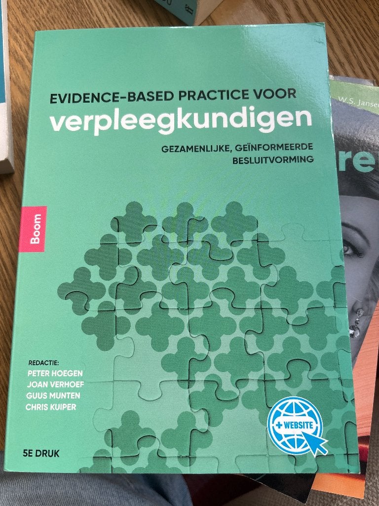 Evidence-based practice voor verpleegkundigen, Ophalen of Verzenden, Nieuw
