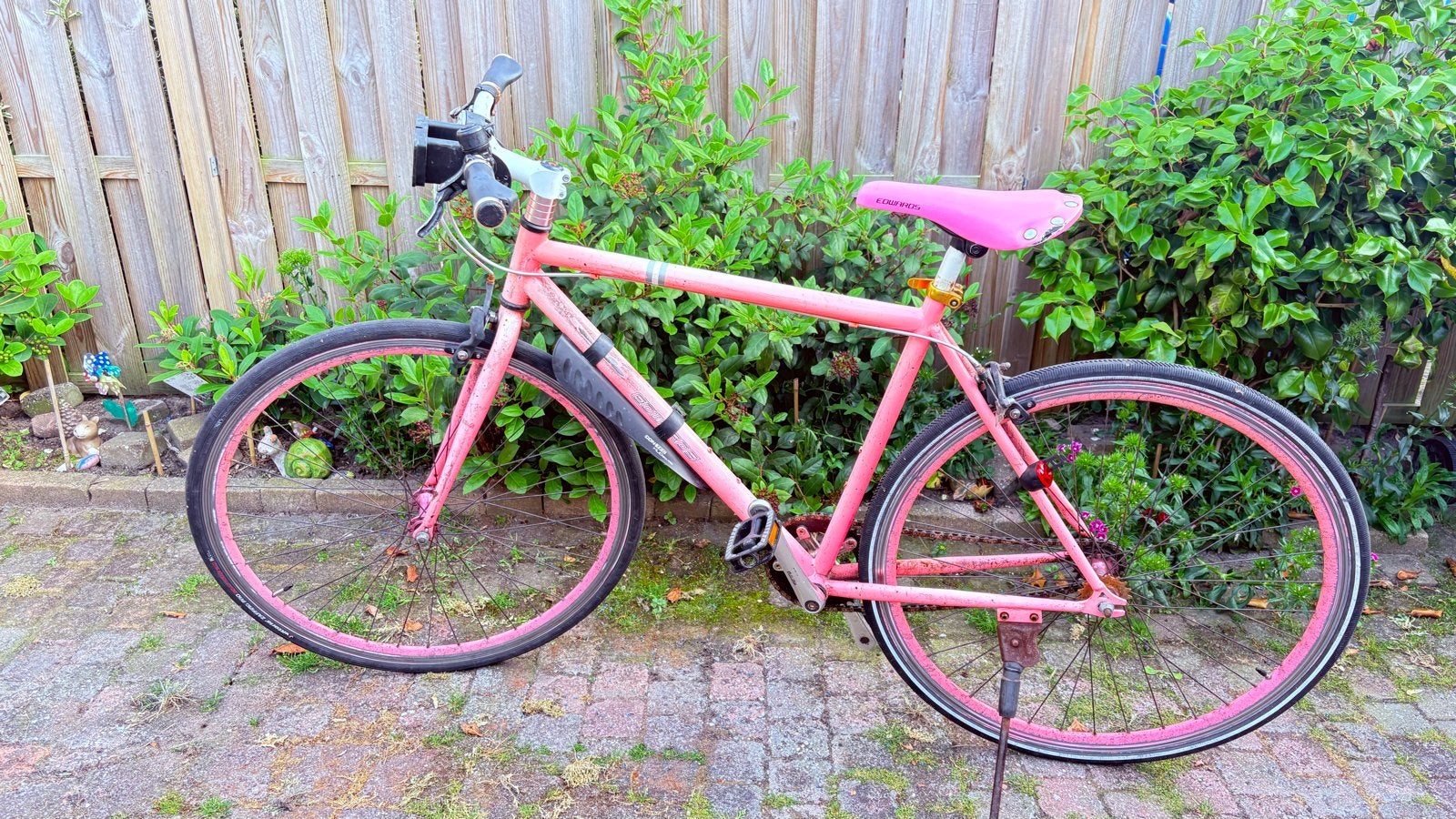 Roze fixie bike - Gebruikt, Fietsen en Brommers, Gebruikt, Velgrem, 49 tot 53 cm, Ophalen