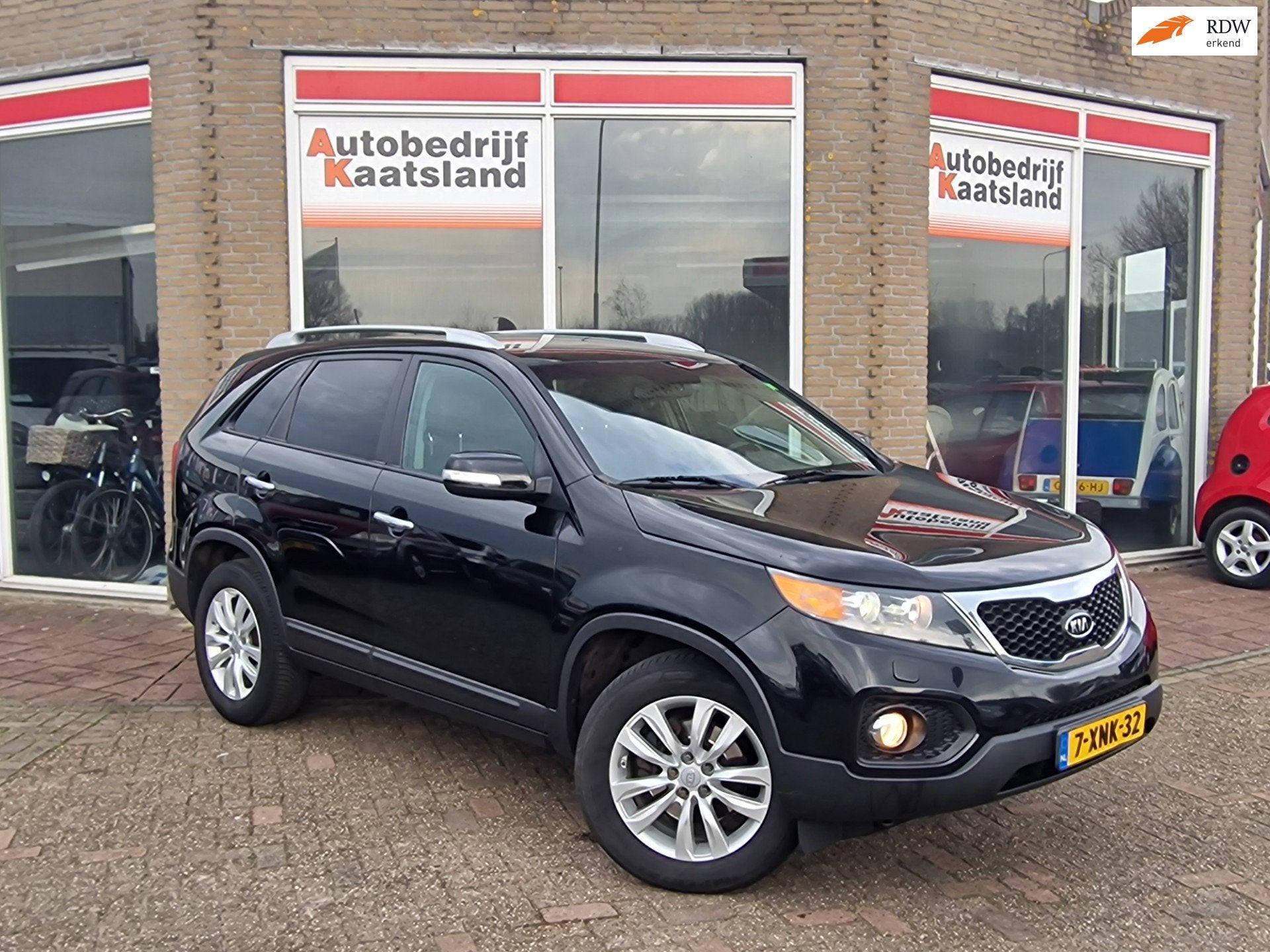 Kia Sorento 2.2 CRDi X-ecutive 4WD - Clima - Leer -, Euro 5, Gebruikt, Zwart, 2000 kg