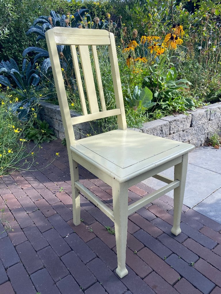 Antieke Jugendstil Spijlenstoel – Landelijk Brocante (1920), Antiek en Kunst, Ophalen
